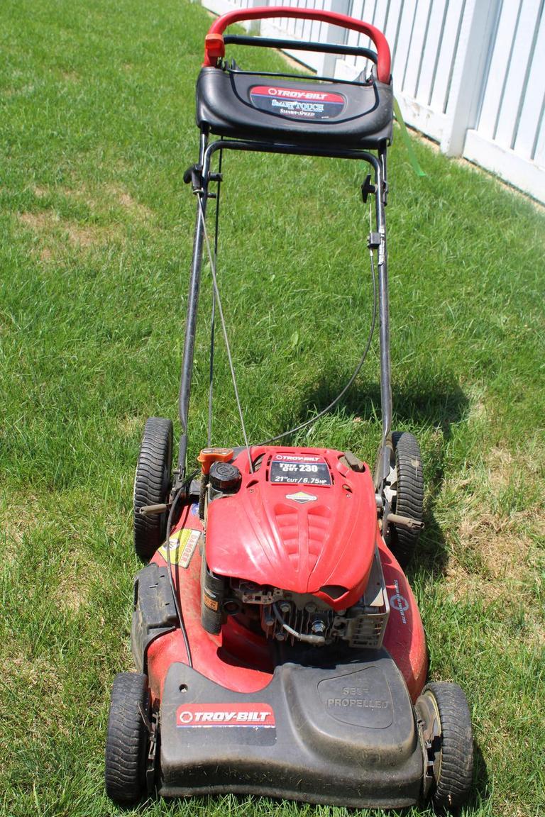 Troy bilt 6.75 online lawn mower