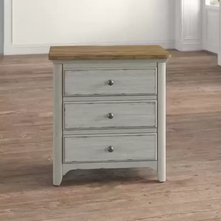AYDEN 3 DRAWER NIGHTSTAND