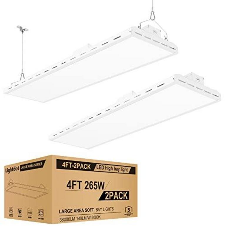 2 LIGHTDOT 4’ SHOP LIGHTS