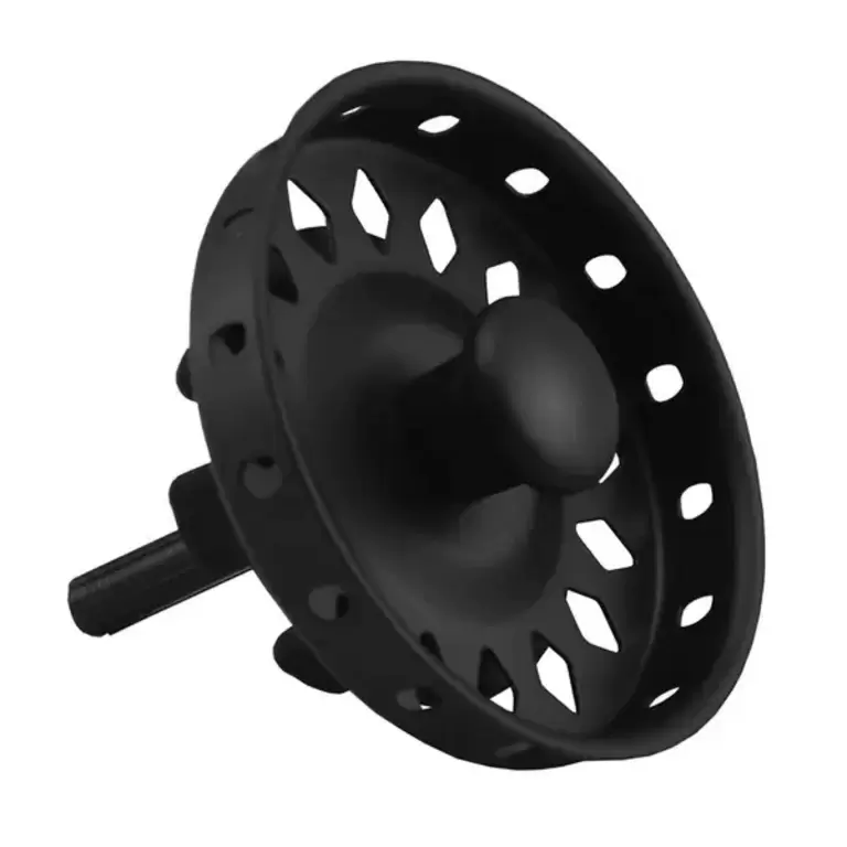 BLACK SINK STRAINER