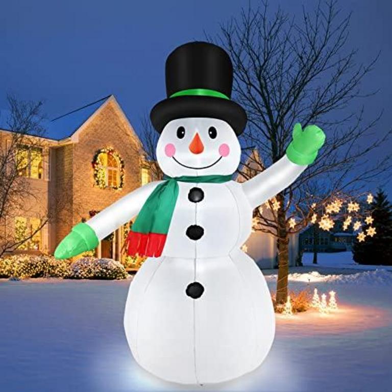 THANGER 4' INFLATABLE SNOWMAN