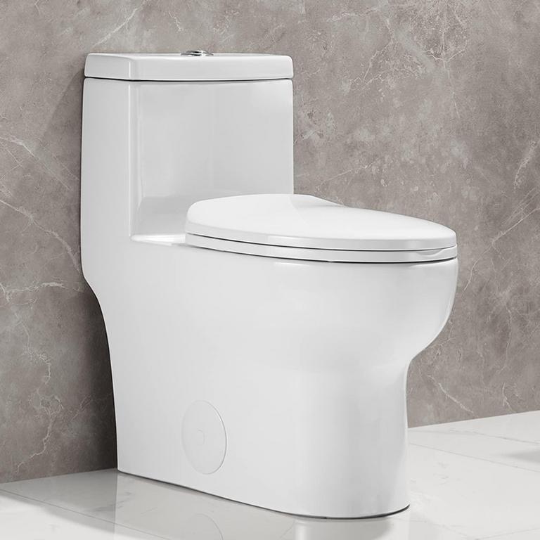 ONE PIECE ELONGATED TOILET