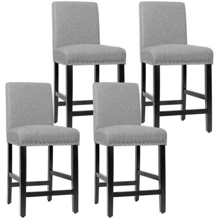 2 GYMAX BAR STOOLS