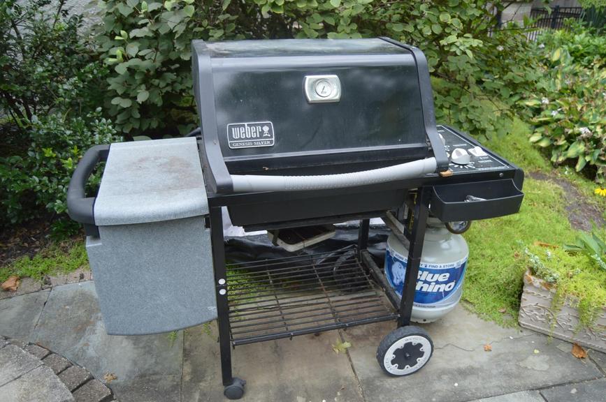 Weber genesis outlet silver grill cover