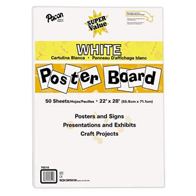 50-PCS 22''X28'' POSTER BOARDS