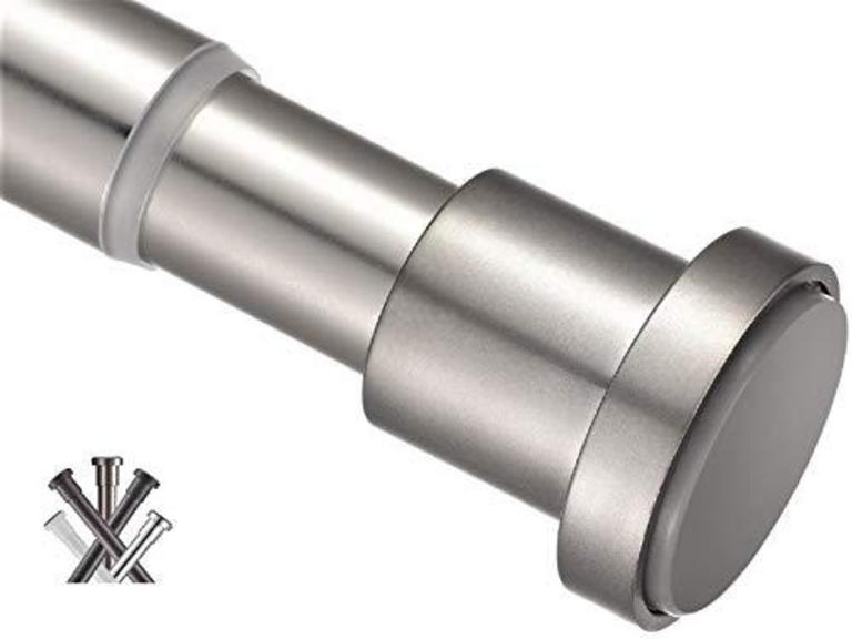 2 BRIOFOX 43"-73" CURTAIN RODS