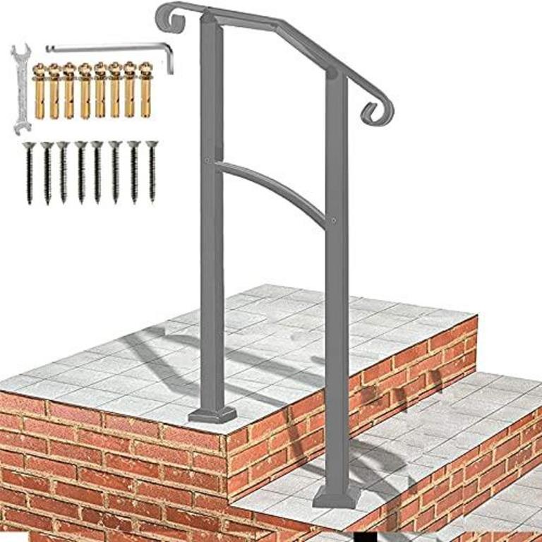 METTY METAL 1-2 STEP HANDRAIL