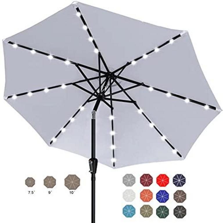 ABCCANOPY LED PATIO UMBRELLA