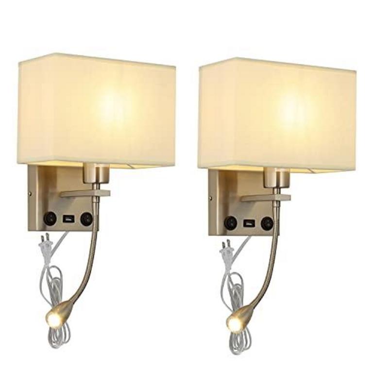 2 LIYLAN WALL SCONCES