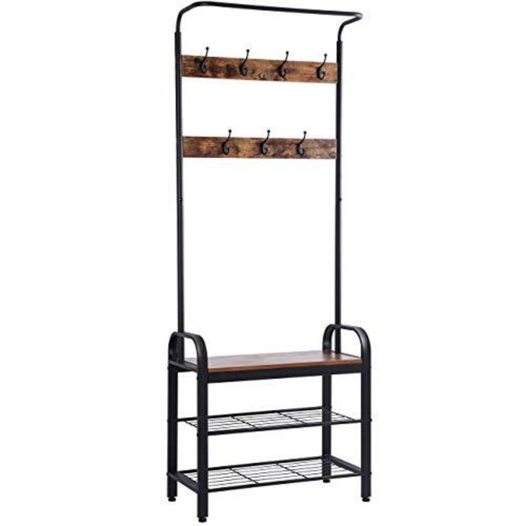 SUNNYGLADE COAT RACK & BENCH