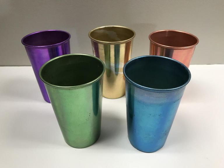 Auction Ohio Vintage Aluminum Cups
