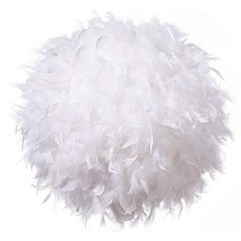 WANEWAY FEATHER LAMP SHADE