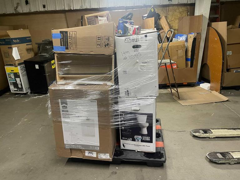 HOME GOODS SALVAGE BULK LOT