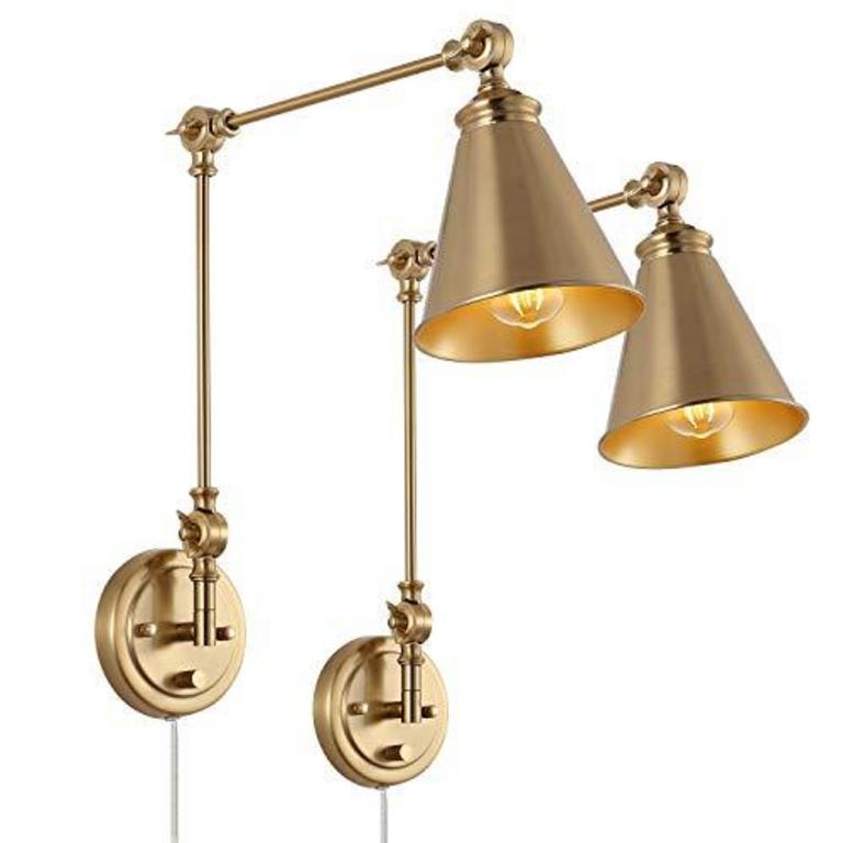 2 WINGBO WALL LAMPS