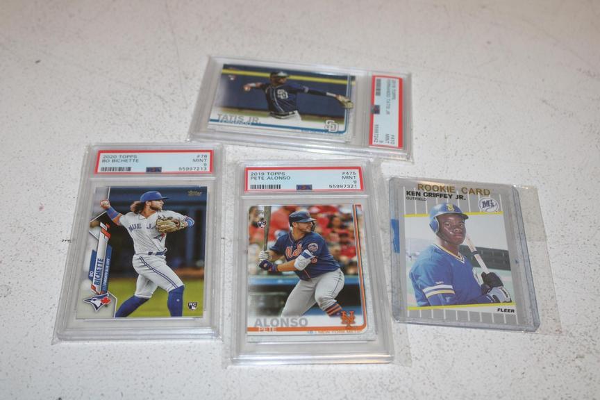 Auction Ohio Baseball Card Grouping