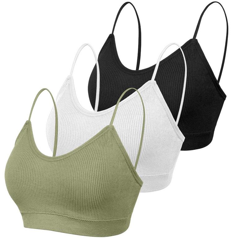 KCDDUMK VNECK PAD BRALETTE S