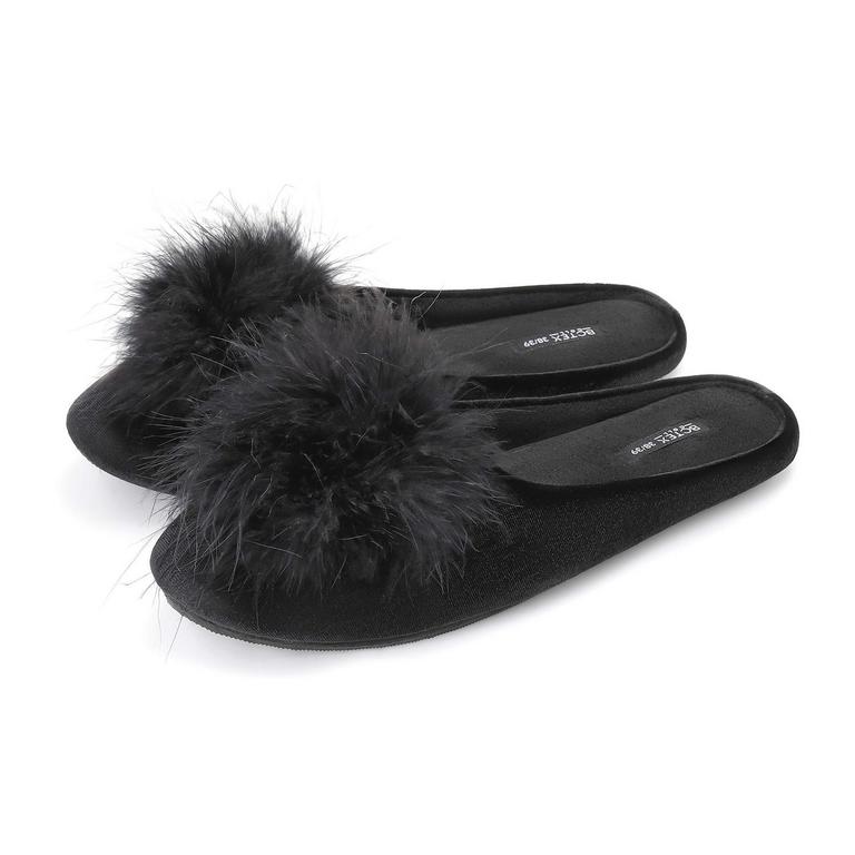 BCTEX COLL VELVET SLIPPER SZ 7-8