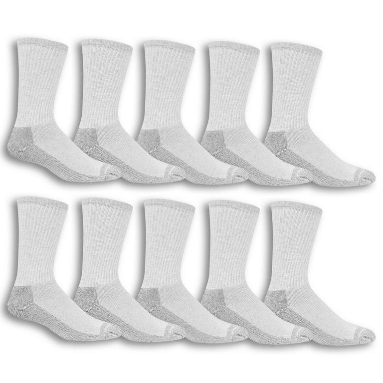 FRUIT LOOM WORK SOCKS 6-12