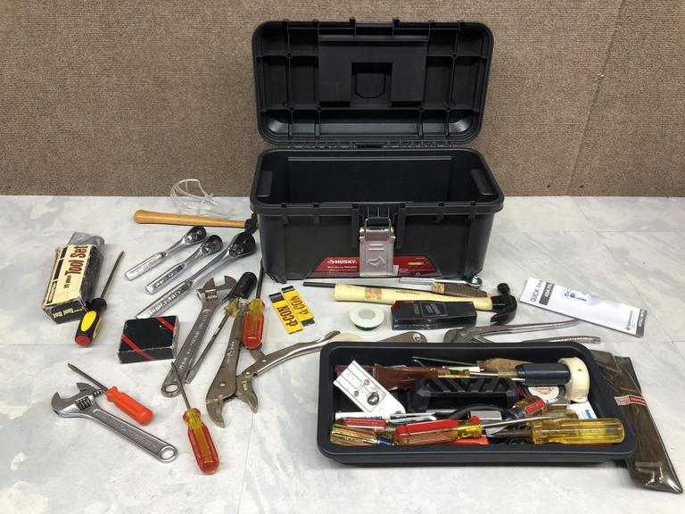 Auction Ohio Husky Toolbox & Contents