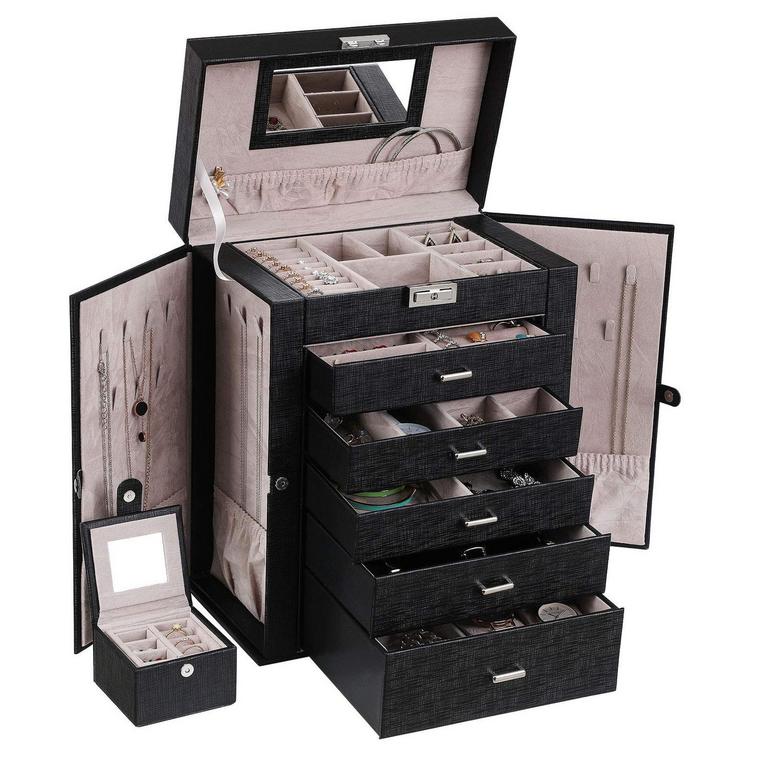 ANWBROAD JEWELRY BOX BLACK