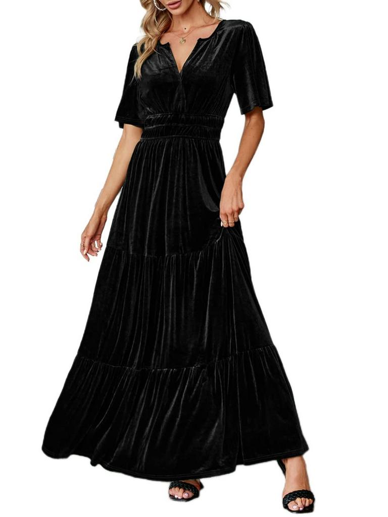 AMEGOYA VELVET DRESS XL