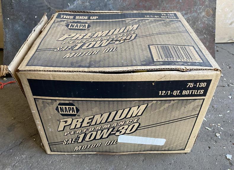 Auction Ohio Case Of Napa Motor Oil
