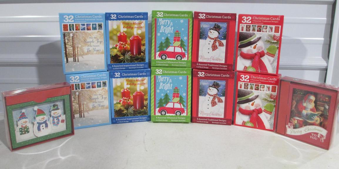 Auction Ohio (12) Boxes of Christmas Cards