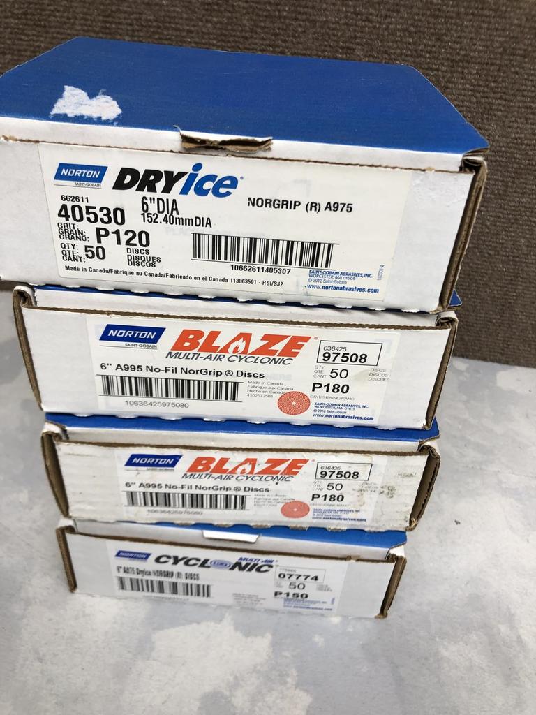 Auction Ohio Norton Abrasive Discs
