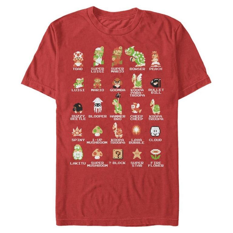 NINTENDO 2XL PIXEL T-SHIRT