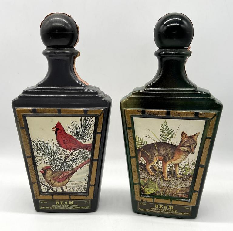 Auction Ohio Vintage Jim Beam Decanters