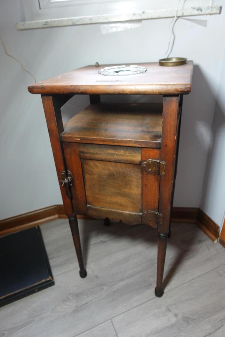 Auction Ohio Antique Ashtray Table