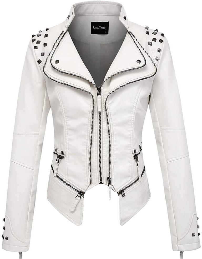 CHOUYATOU M BIKER JACKET