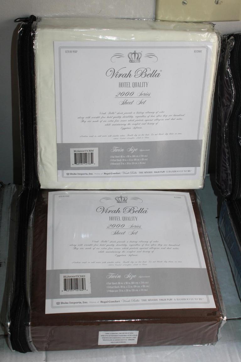 Auction Ohio Virah Bella Twin Sheet Sets