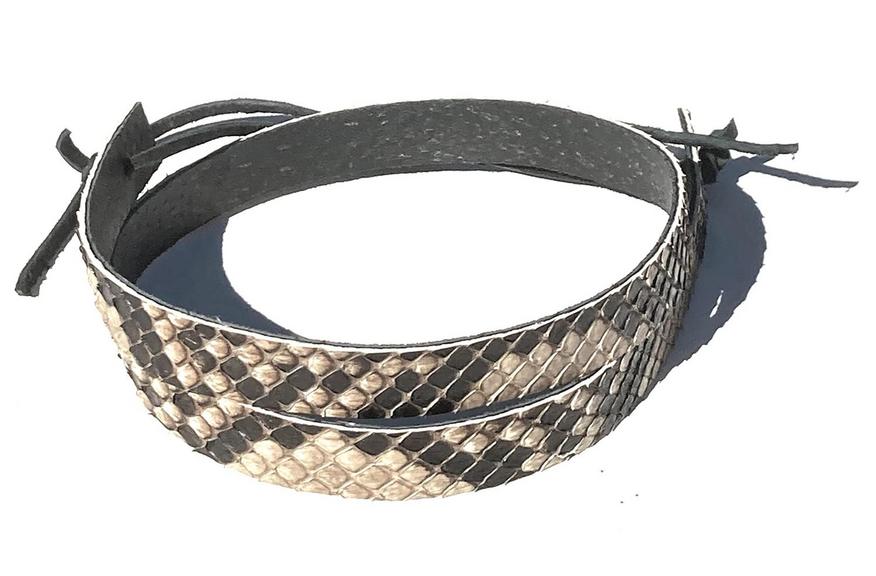PYTHON SKIN HATBAND