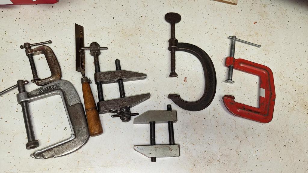 Auction Ohio Assorted clamps