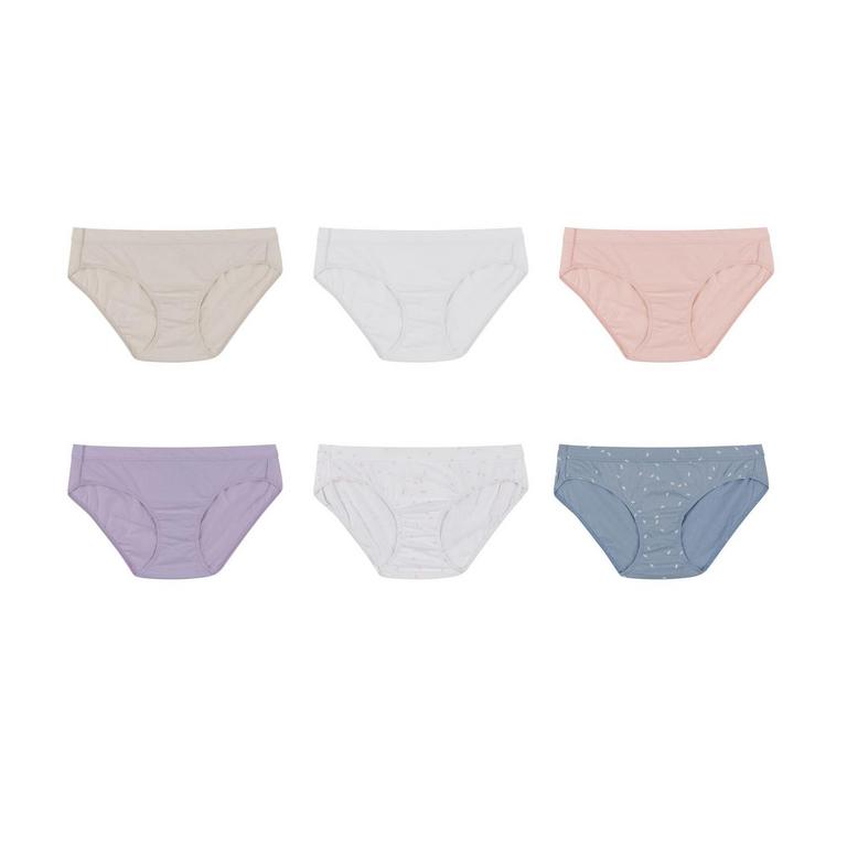 HANES ORGANIC PANTIES W SZ 6