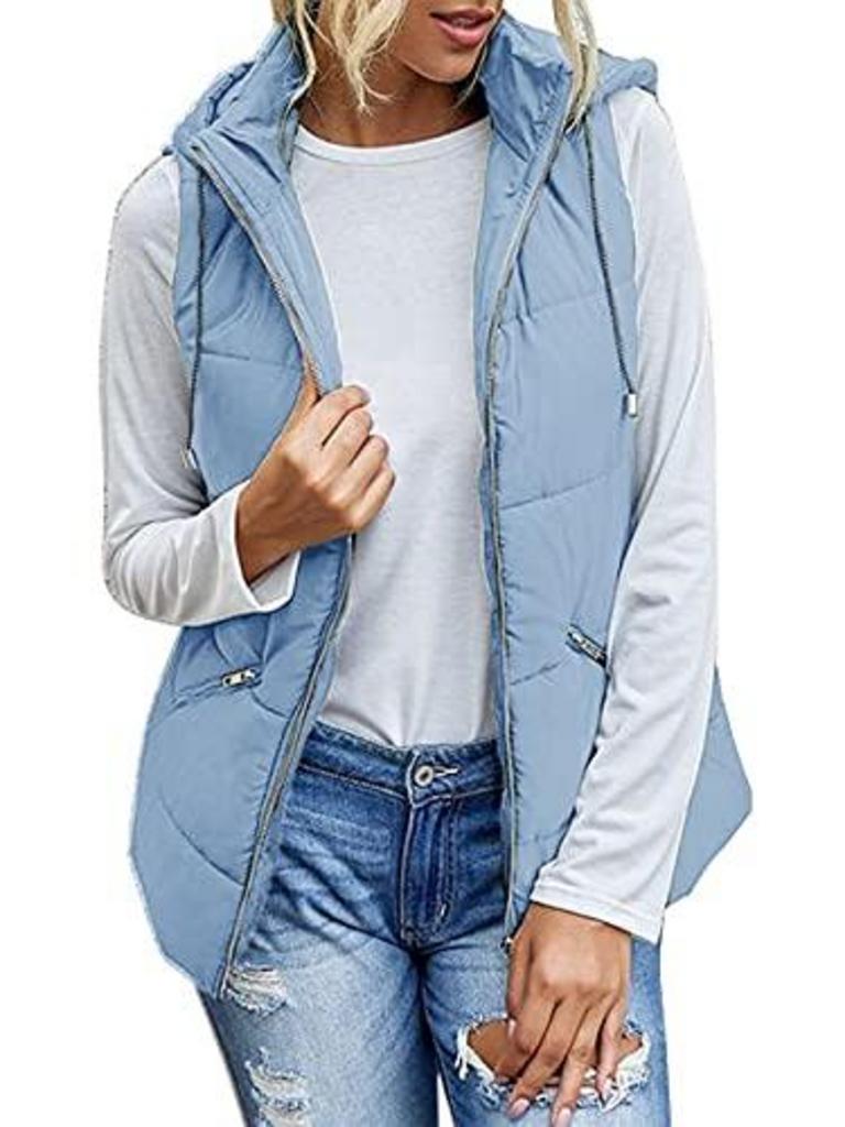 ANDLCUY ZIP UP VEST