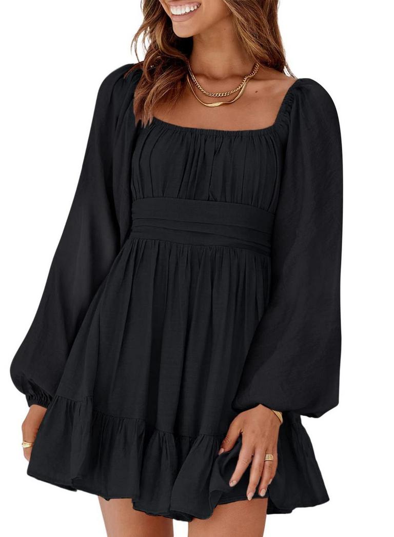 EVALESS L DRESS BLACK