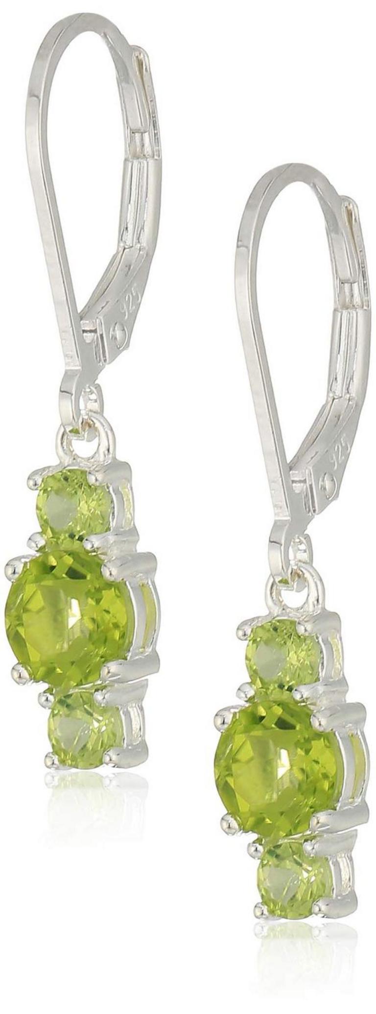 3 STONE EARRINGS