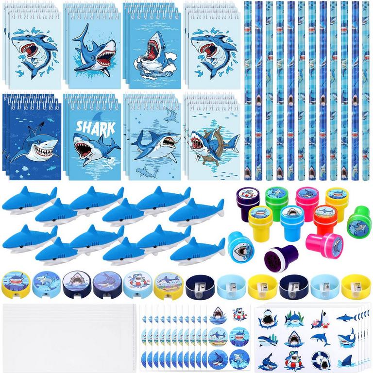 SHARK PARTY FAVOR SET