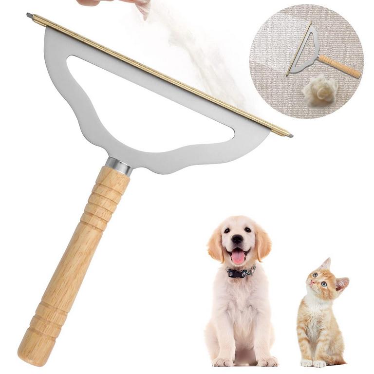 Zipperbuy LARGE CARPET PET HAIR RAKE