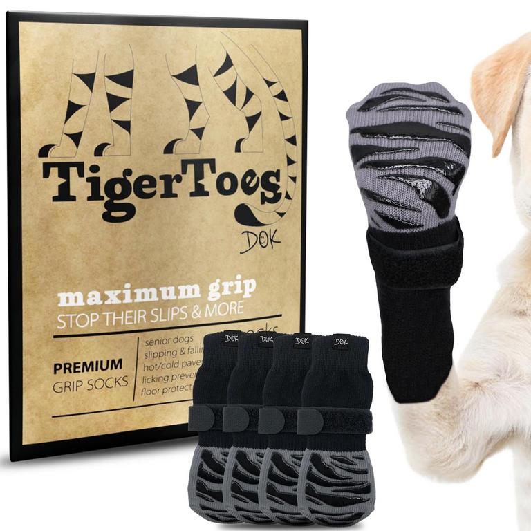 DOK TIGERTOES DOG SOCKS M