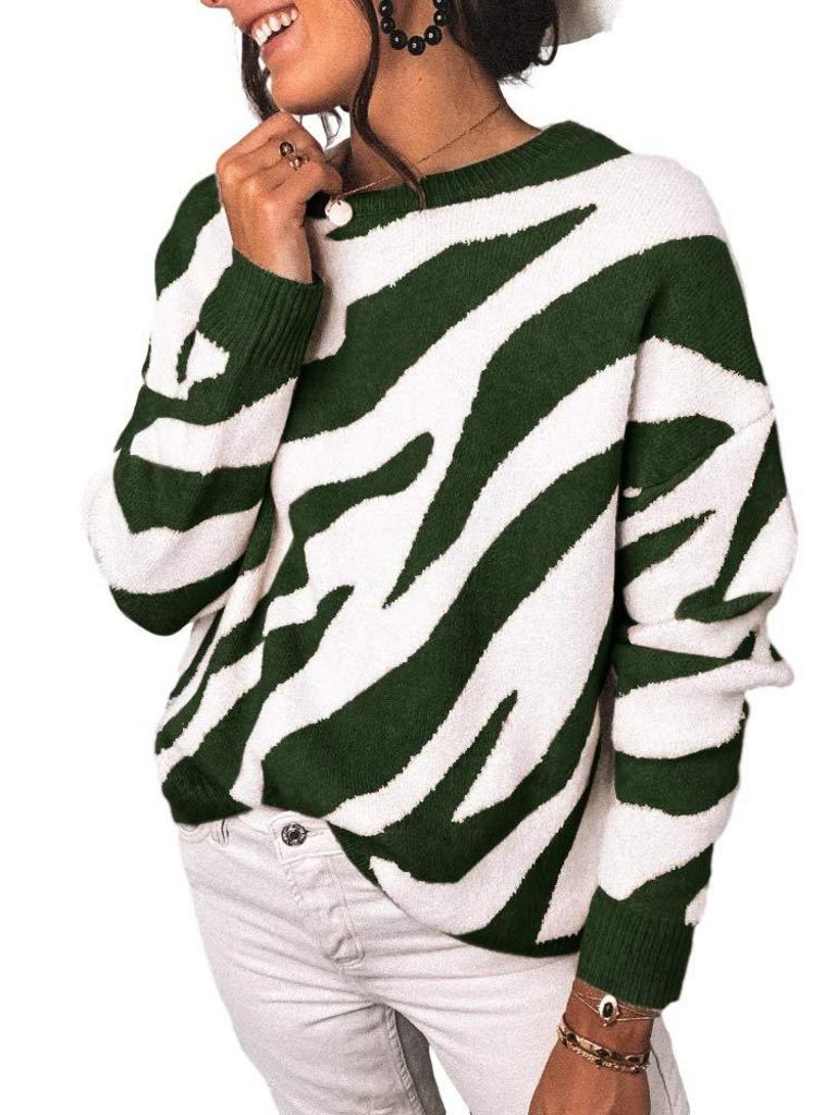 COLOR BLOCK SWEATER