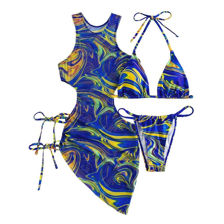 WOMEN'S XL 3-PC BIKINI SET