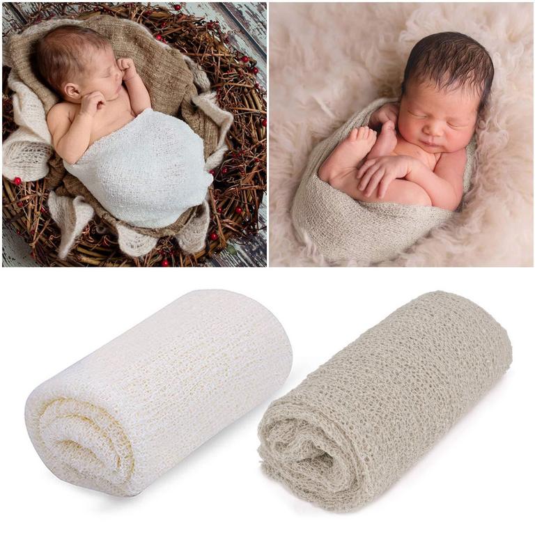 2 BABY PHOTO WRAPS