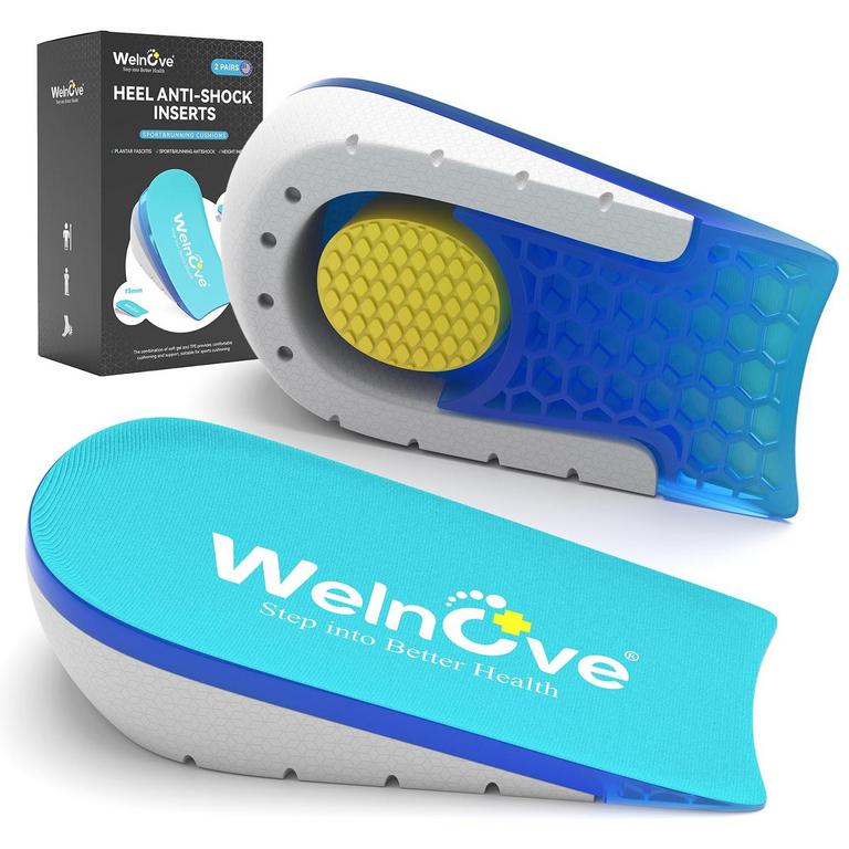 2 WELNOVE GEL HEEL CUPS