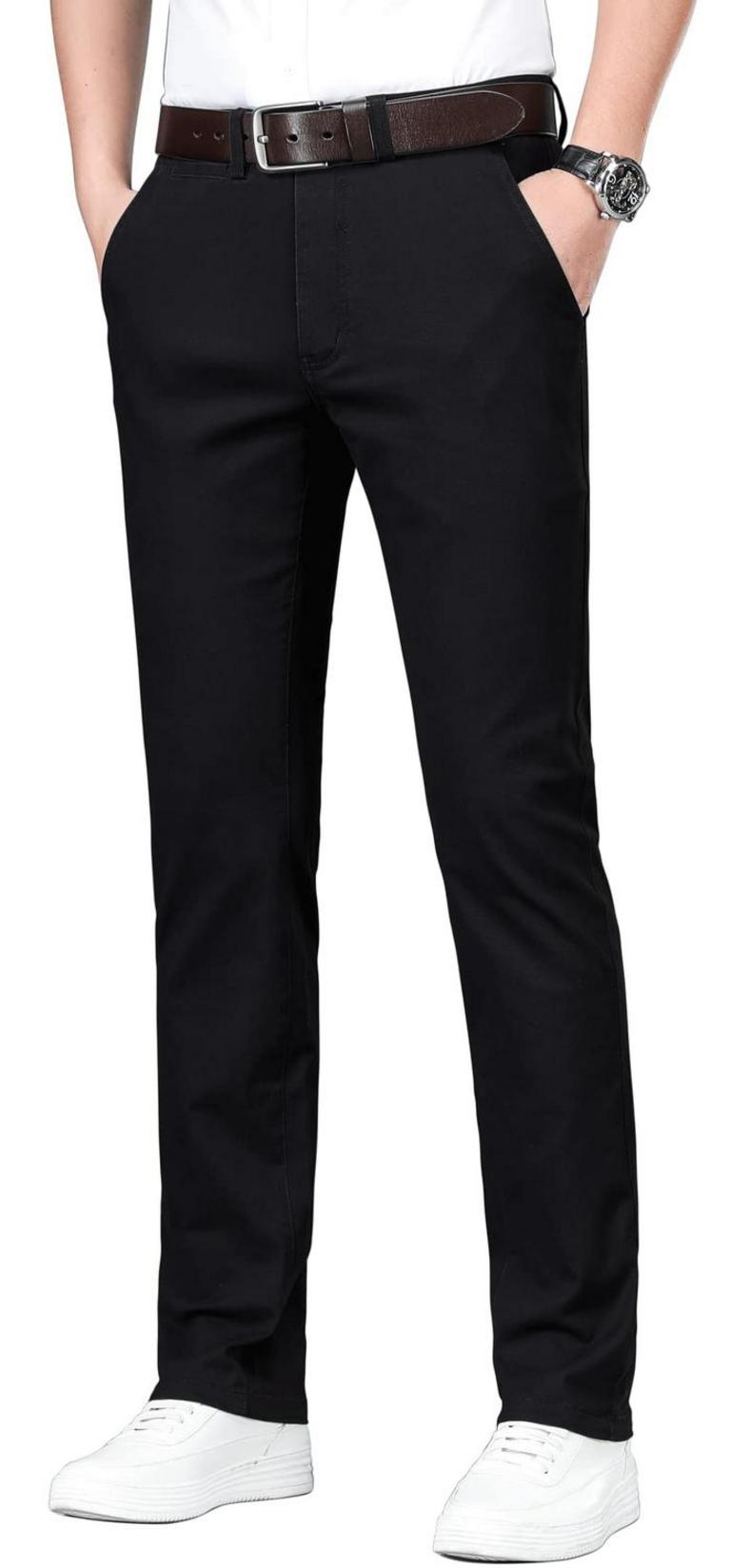 ESSYSHE MENS 33X28 CHINO PANTS