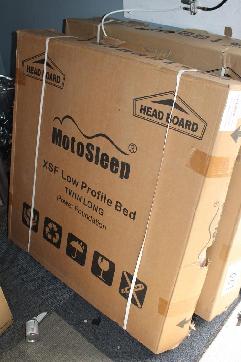 Auction Ohio Moto Sleep Twin XL Bed Frame