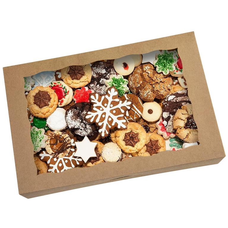 15 BROWN PASTRY BOXES