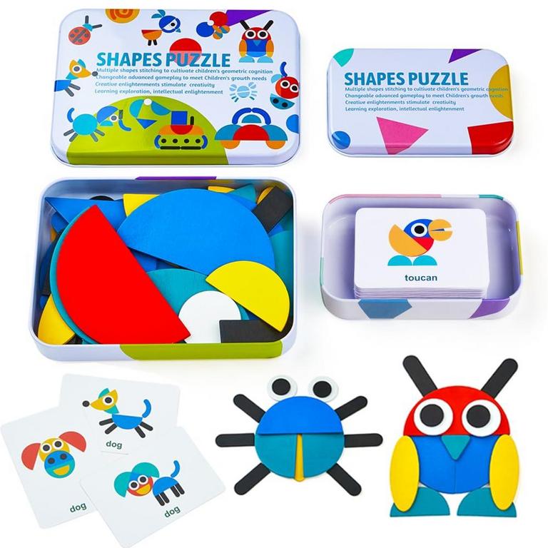 LIKEE WOODEN PUZZLE TOY SET